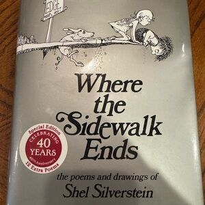 Where the Sidewalk Ends Book by Shel Silverstein